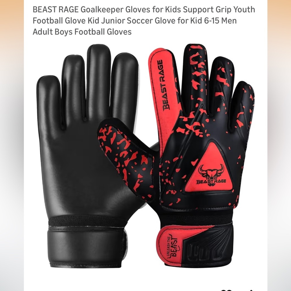 Beast Rage Goalkeeper Gloves